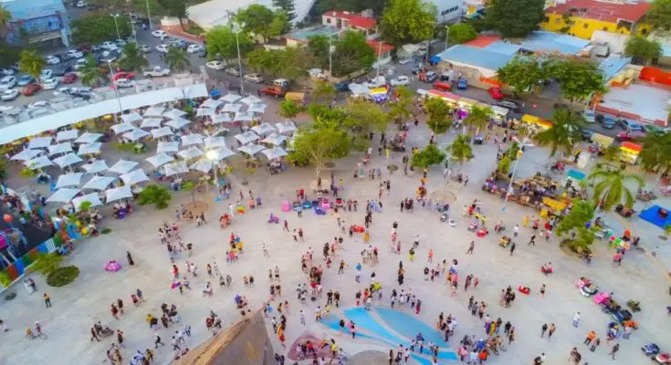 parque de las palapas ciudad de cancun